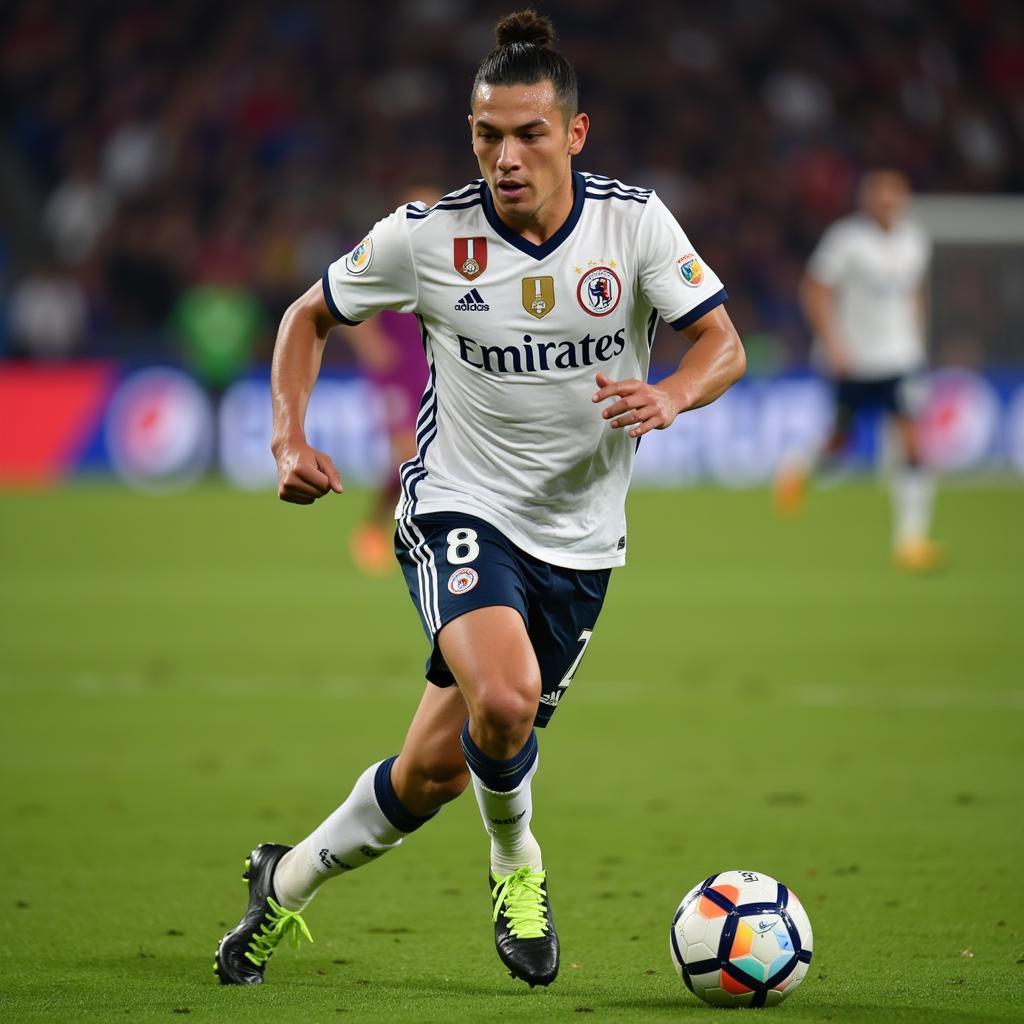 James Rodríguez in Action, 2018