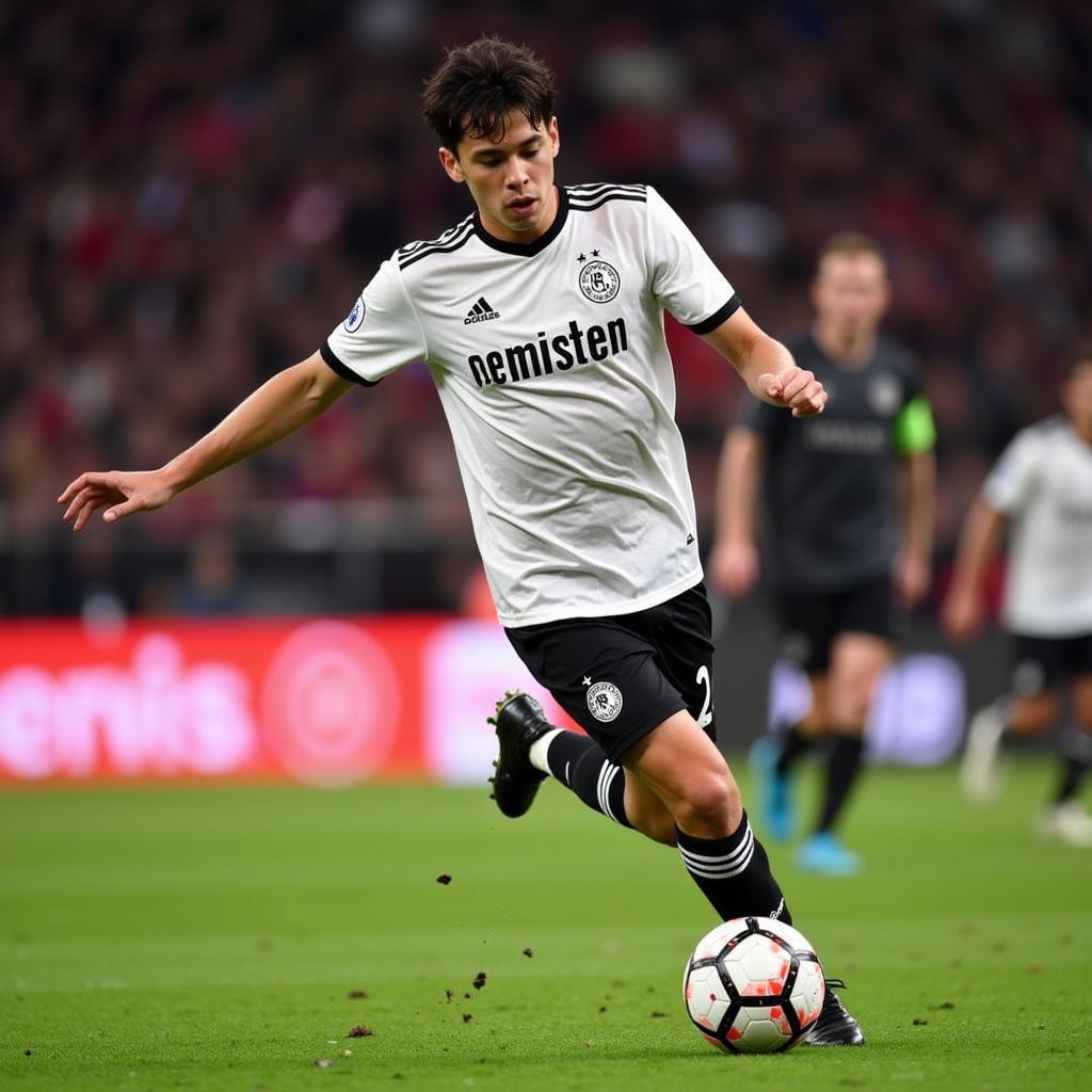 Kai Havertz Controlling the Midfield for Leverkusen