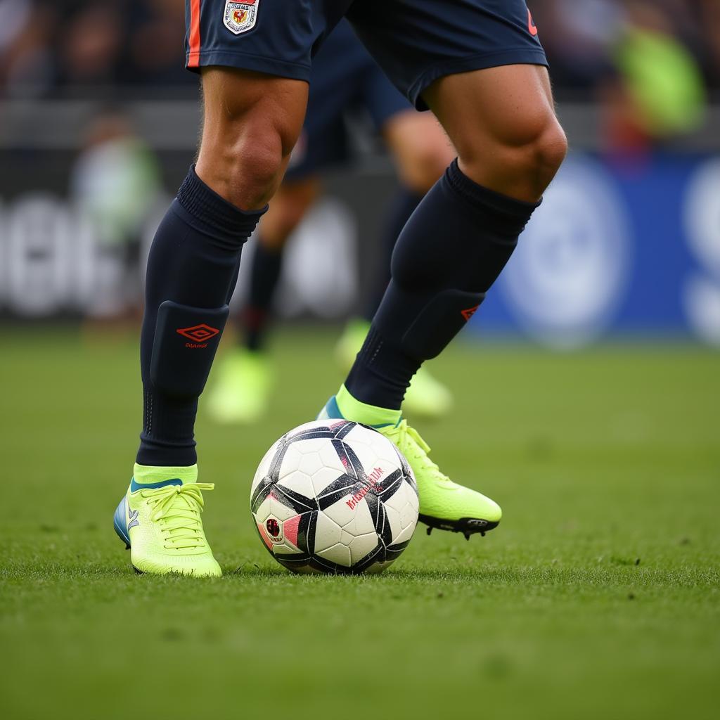 Kalavan player demonstrating exceptional ball control