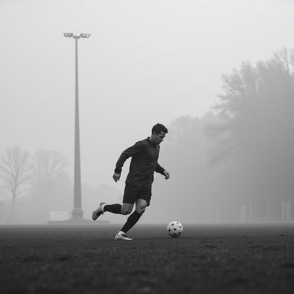 Legendary Football Player Training