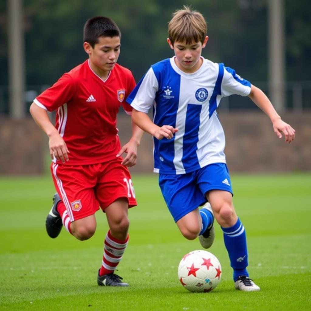 Lenny Daniel showcasing his impressive skills during a match.