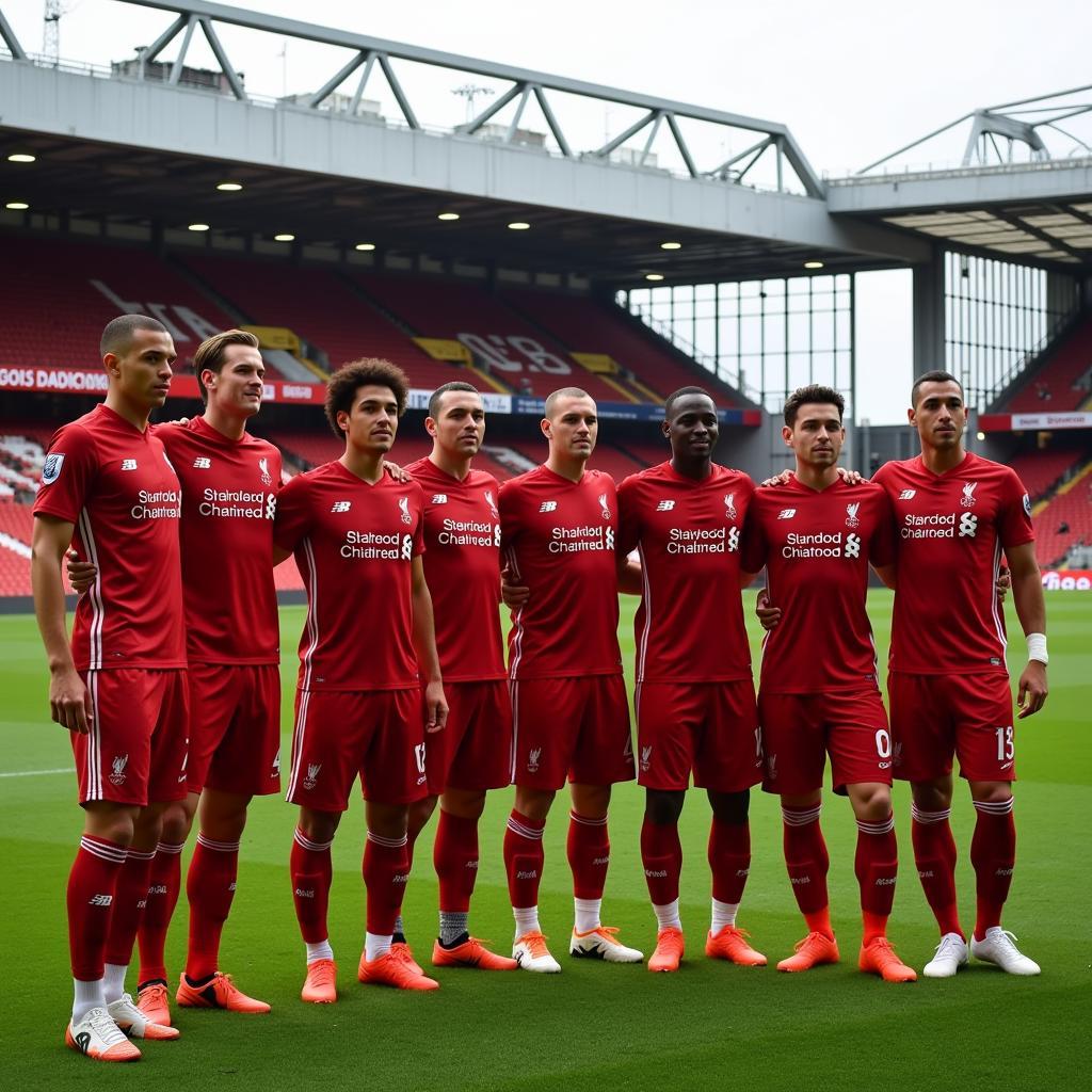 Liverpool 2016 squad photo