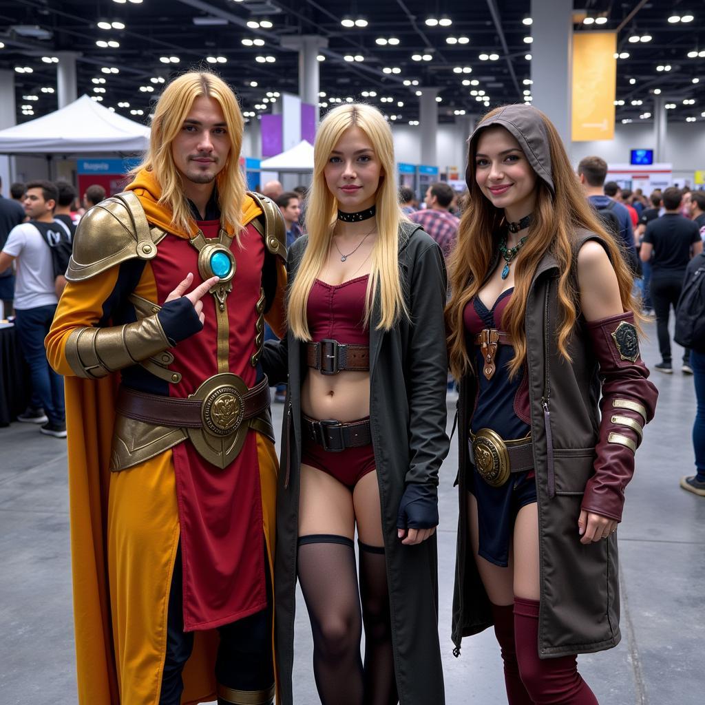 League of Legends Cosplay at a Convention