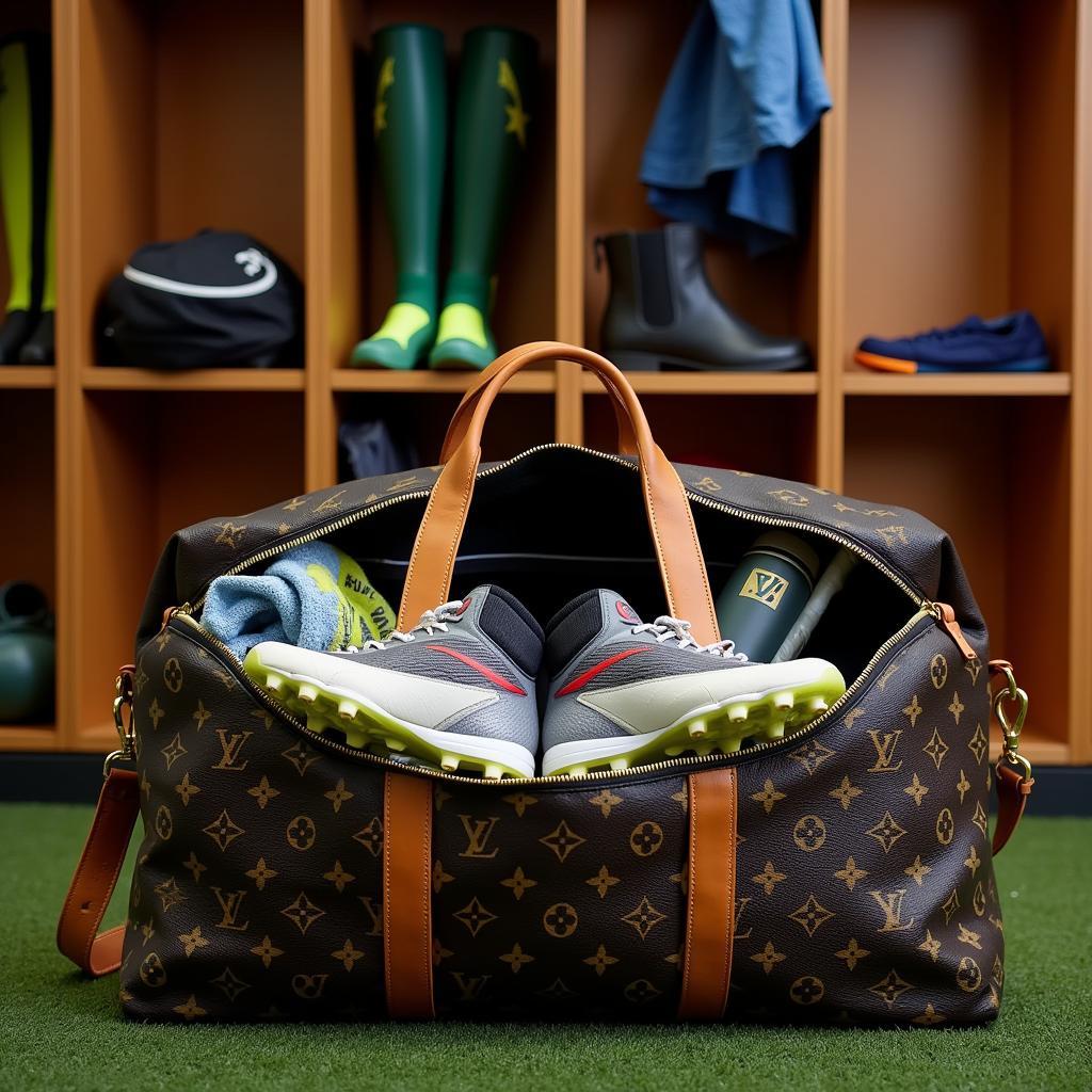 LV Holdall Bag in Locker Room