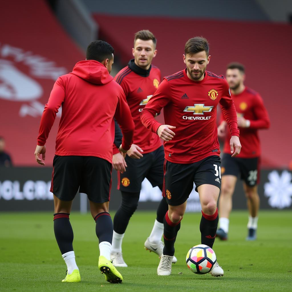 Manchester United Training Session