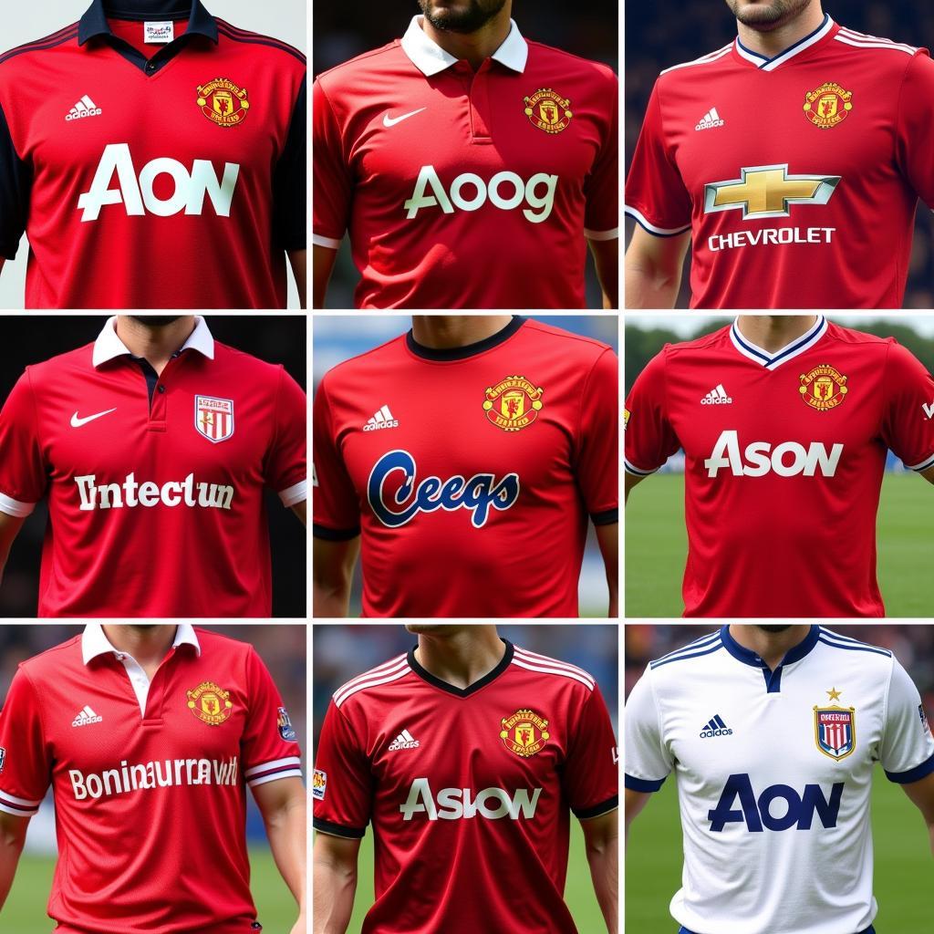 Manchester United Jerseys Through the Years