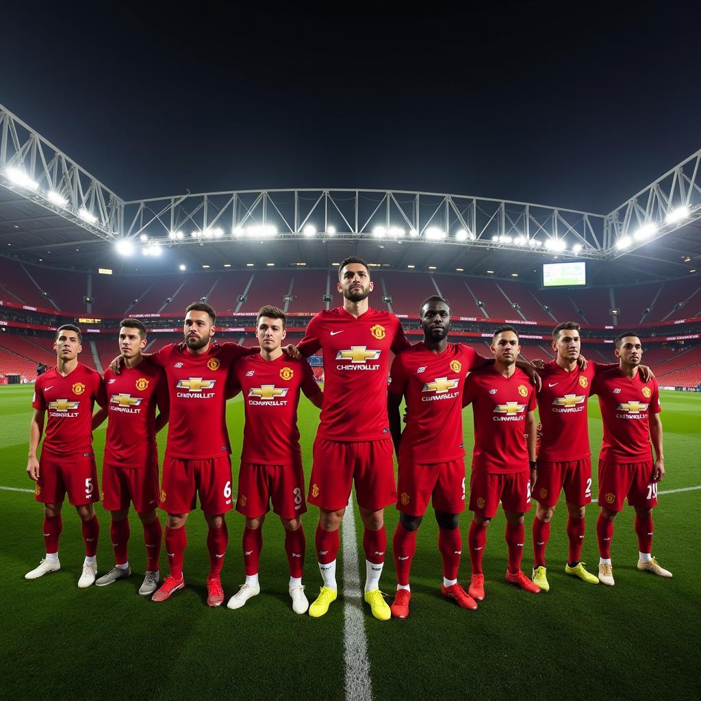 Manchester United Squad 2018 Lineup