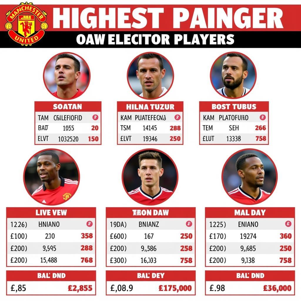 Manchester United Top Earners 2018