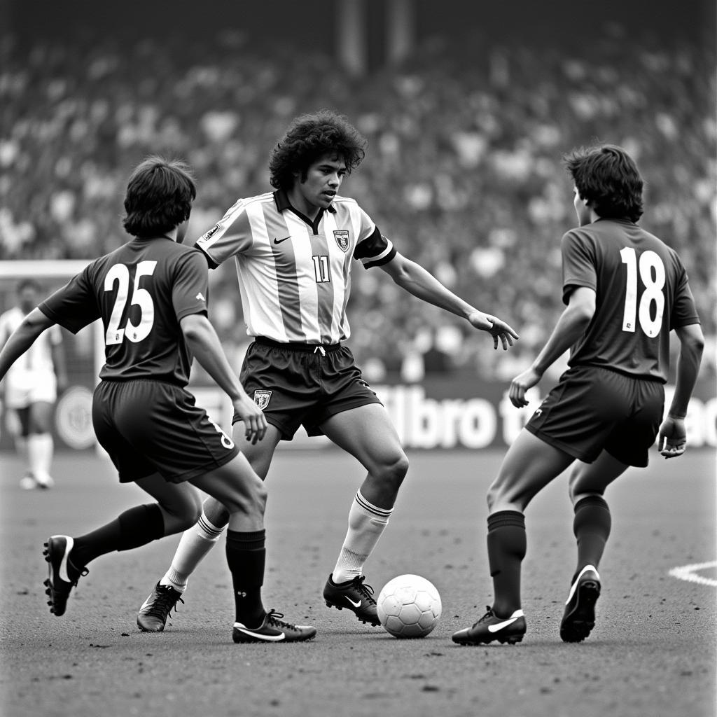 Diego Maradona Dribbling