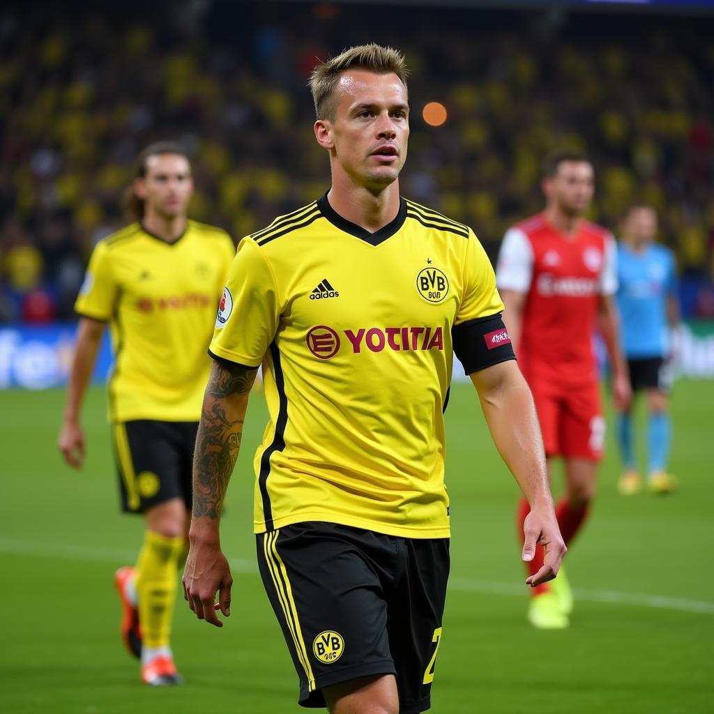 Marco Reus leading Borussia Dortmund as captain