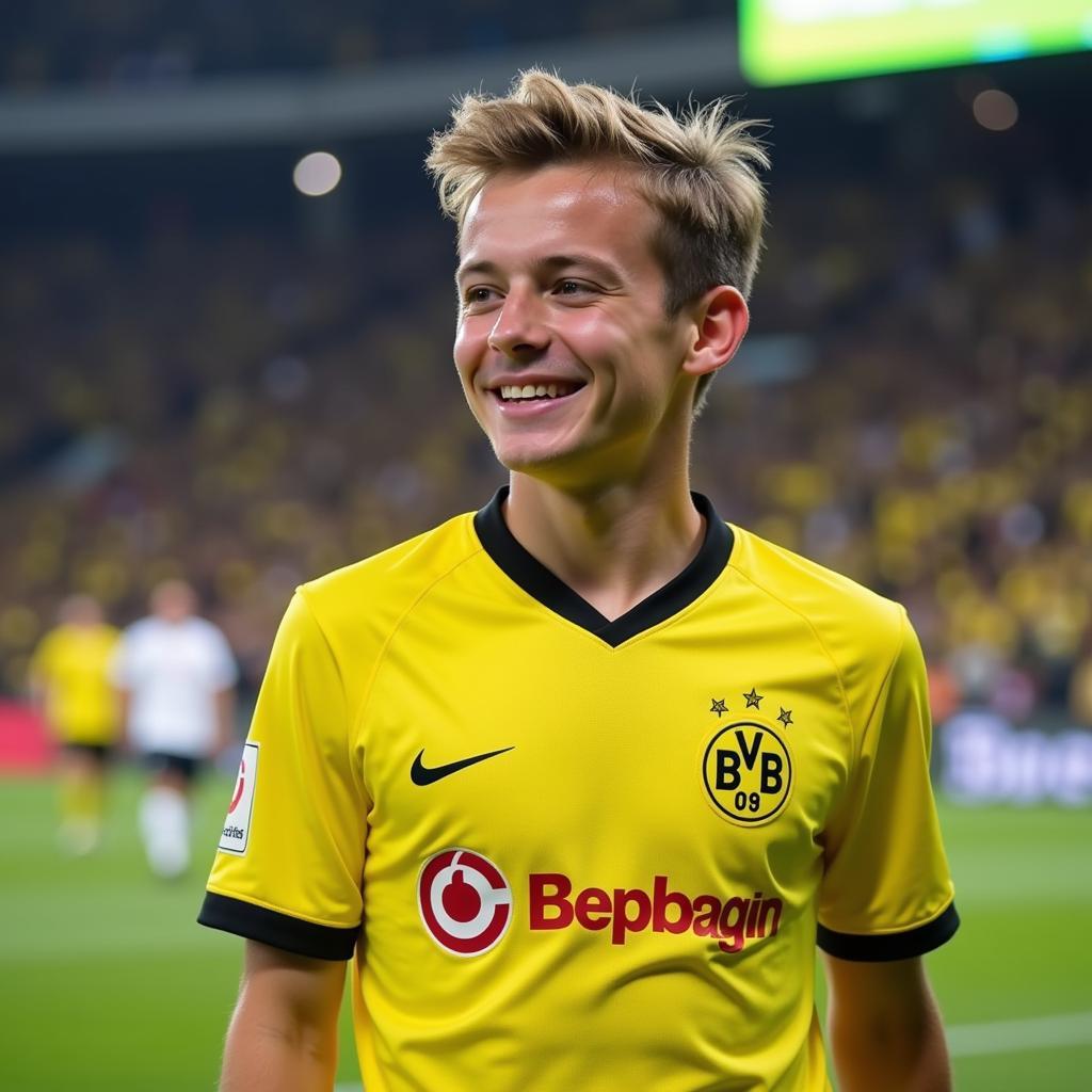 Mario Götze during his Borussia Dortmund days