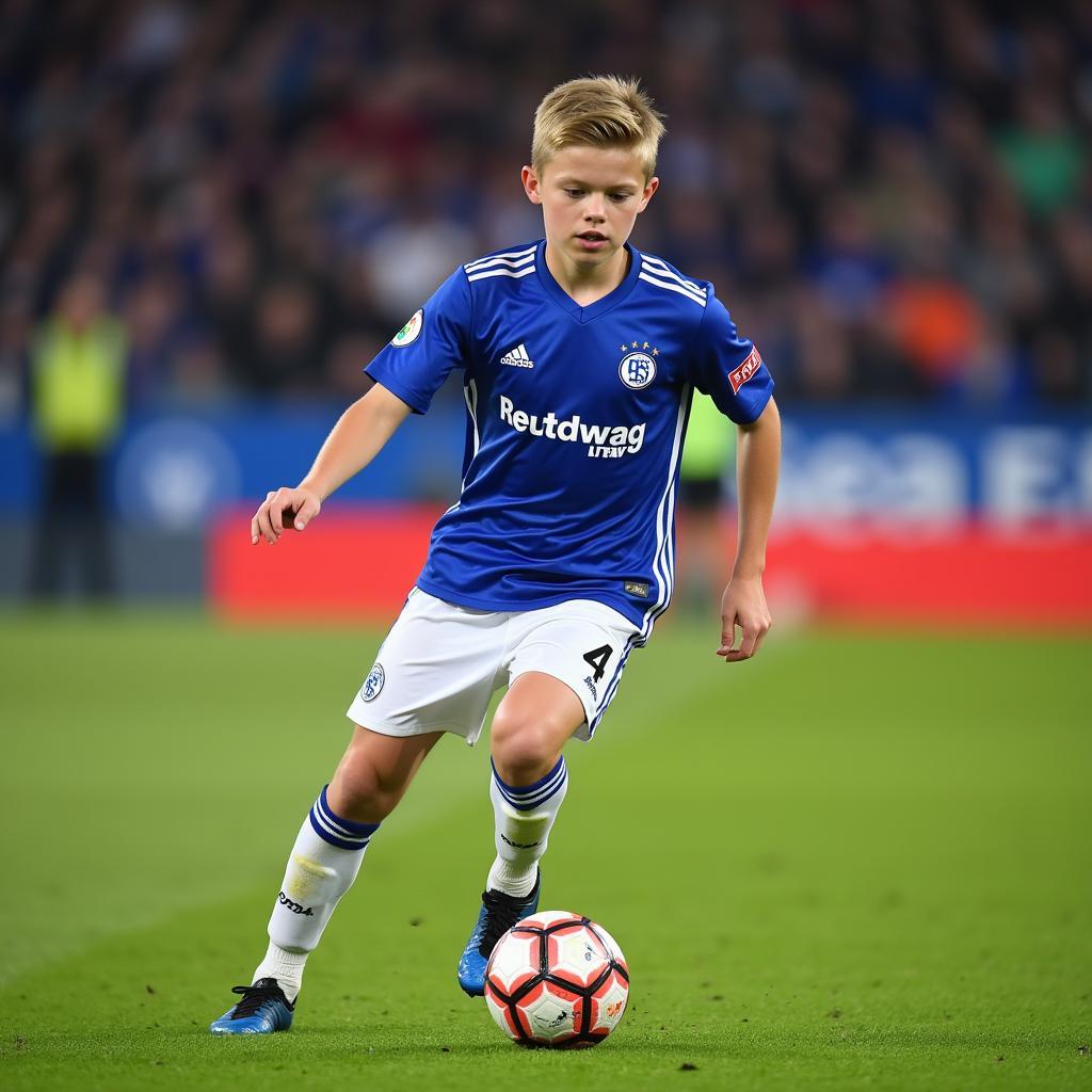 Max Meyer in his Schalke 04 days