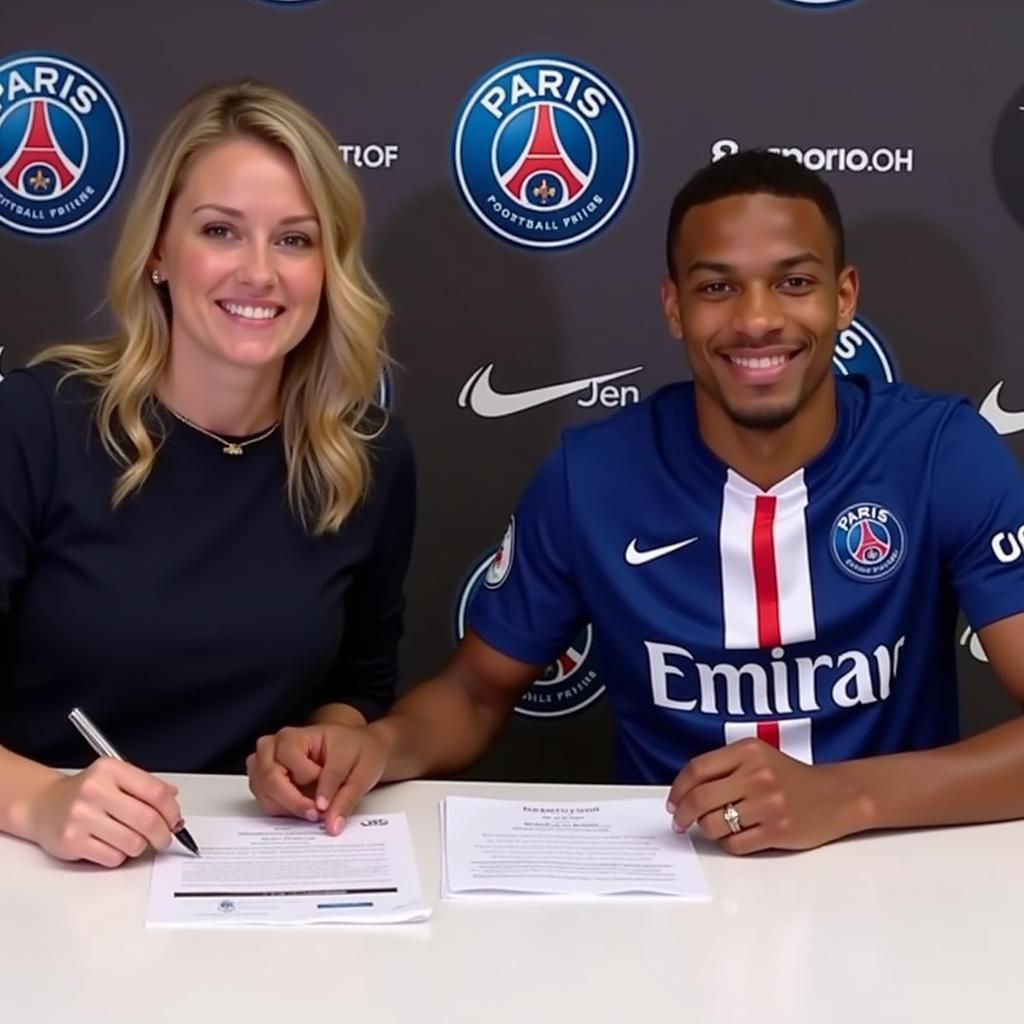 Mbappe Signs for PSG