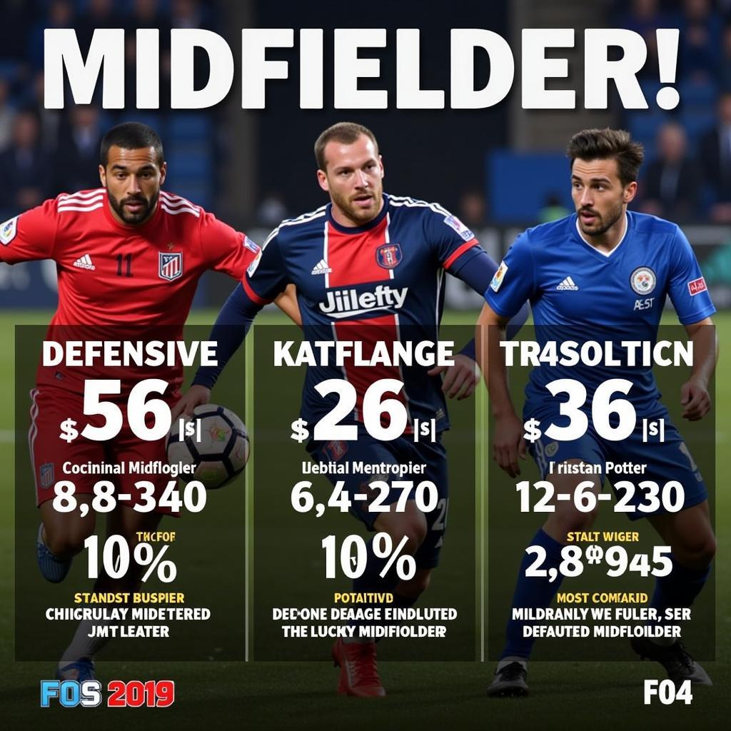 Dominant Midfielders in FIFA Online 4