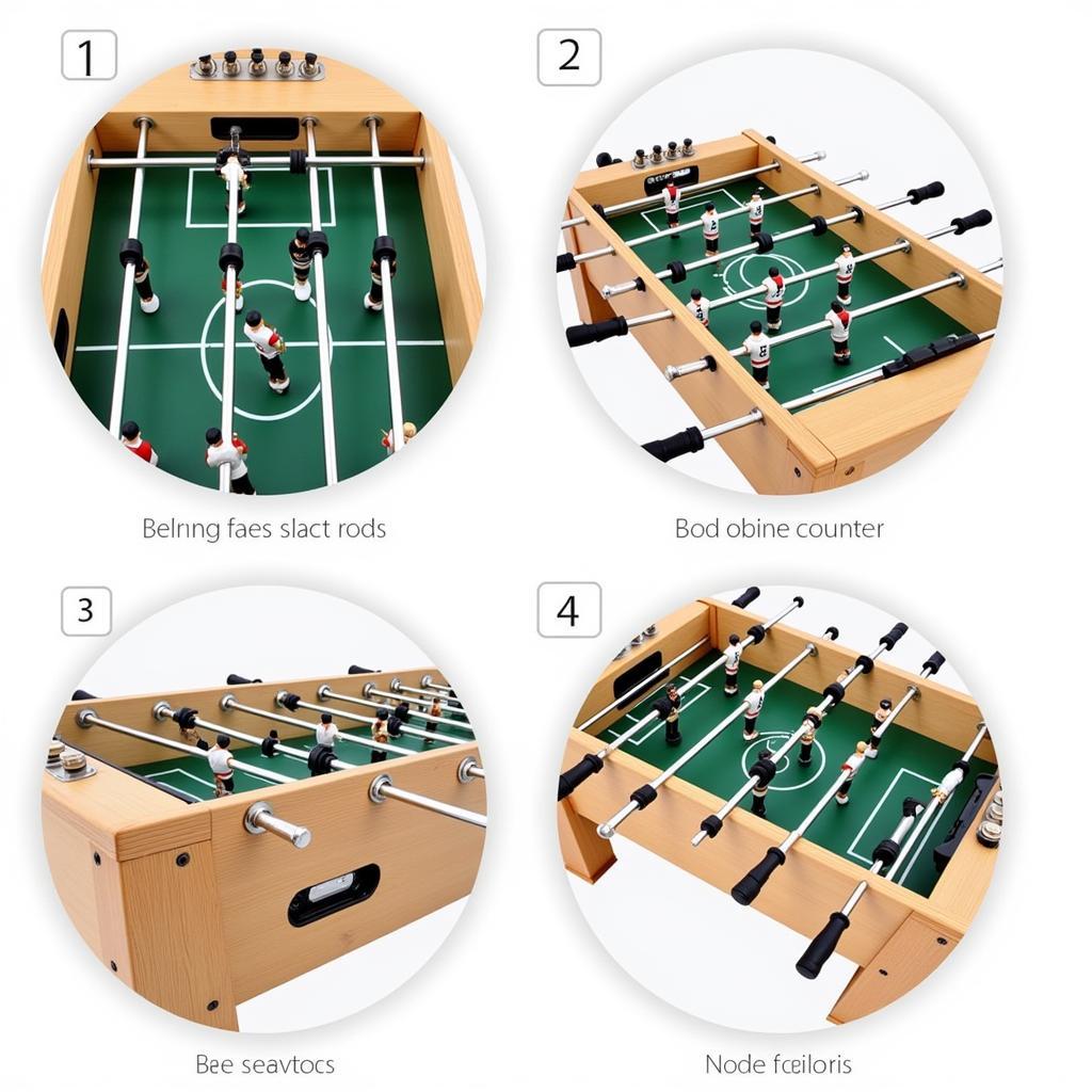 Features of a Mini Foosball Table