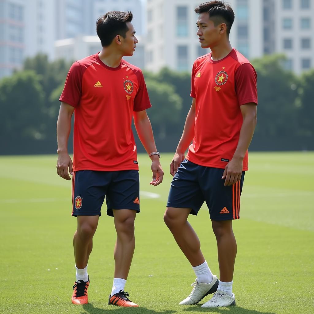 Modern Vietnamese Football Stars