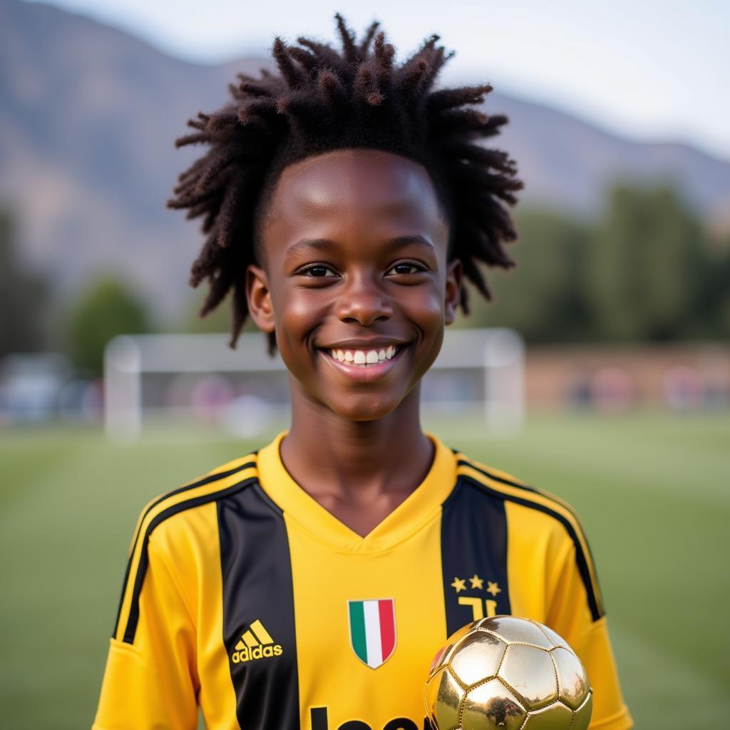 Moise Kean in Juventus Youth Team