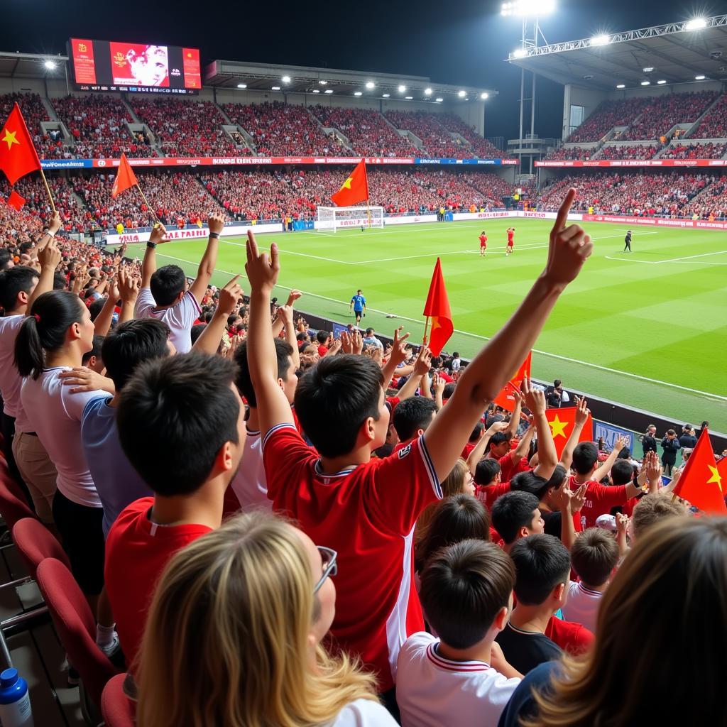 Nam Dinh FC Fans Cheering 2019