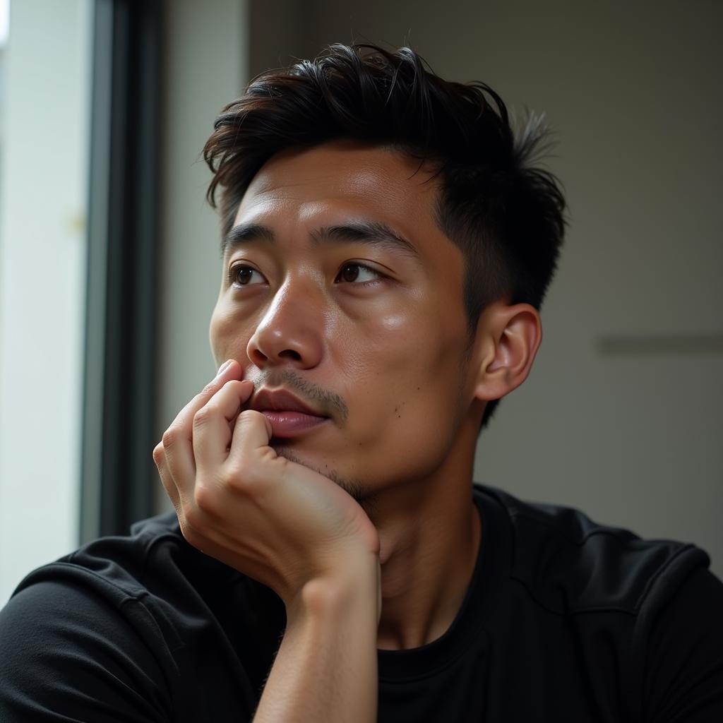 Nguyen Dinh Manh looks towards the future of his football career