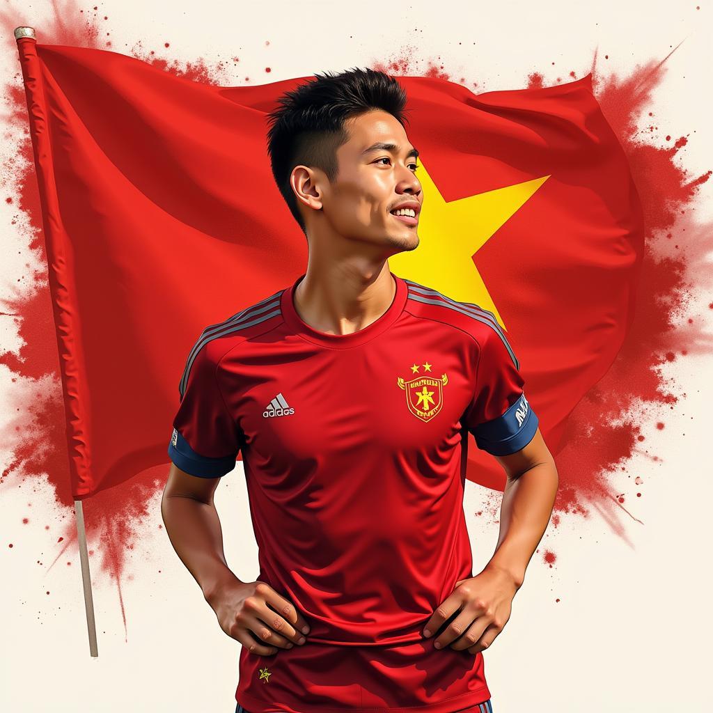 Nguyen Thanh Binh envisioning a future with the Vietnam national team