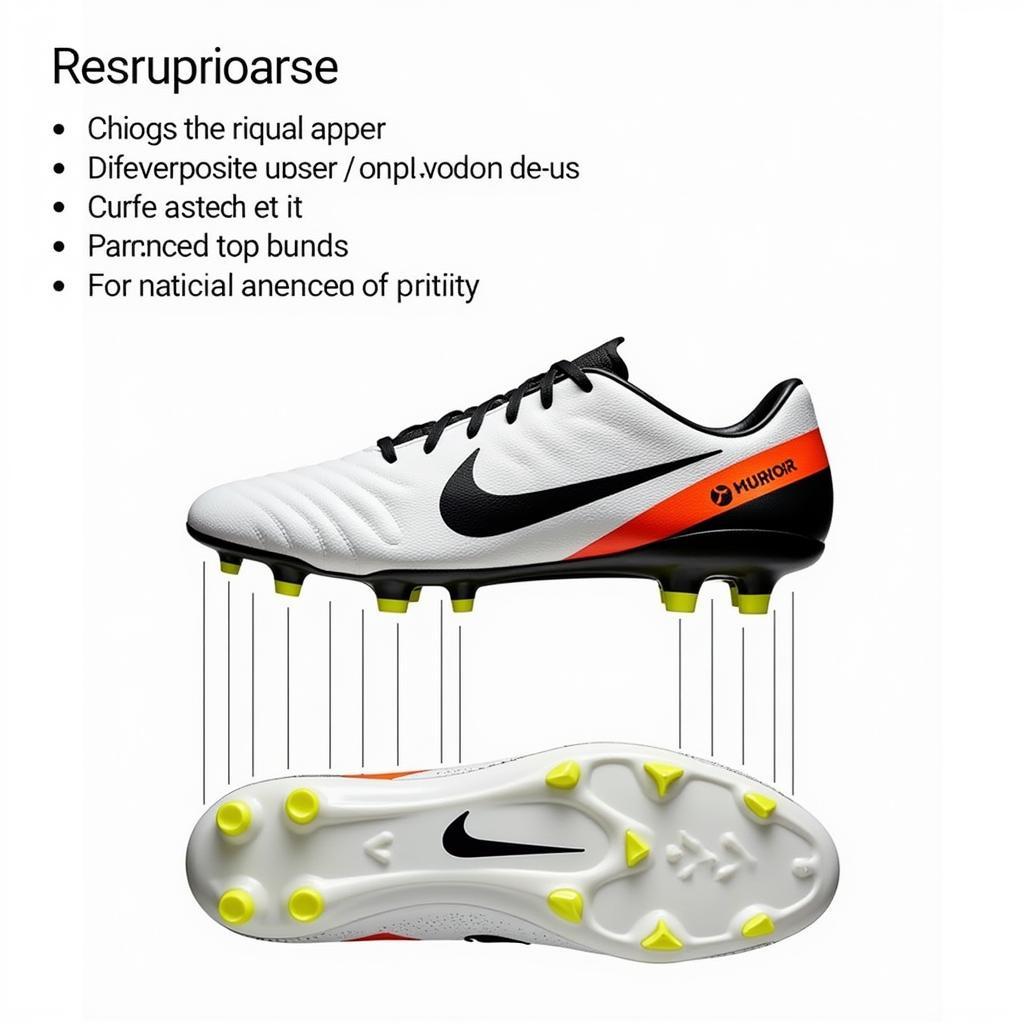 Advanced features of the Nike Mercurial Vapor boots