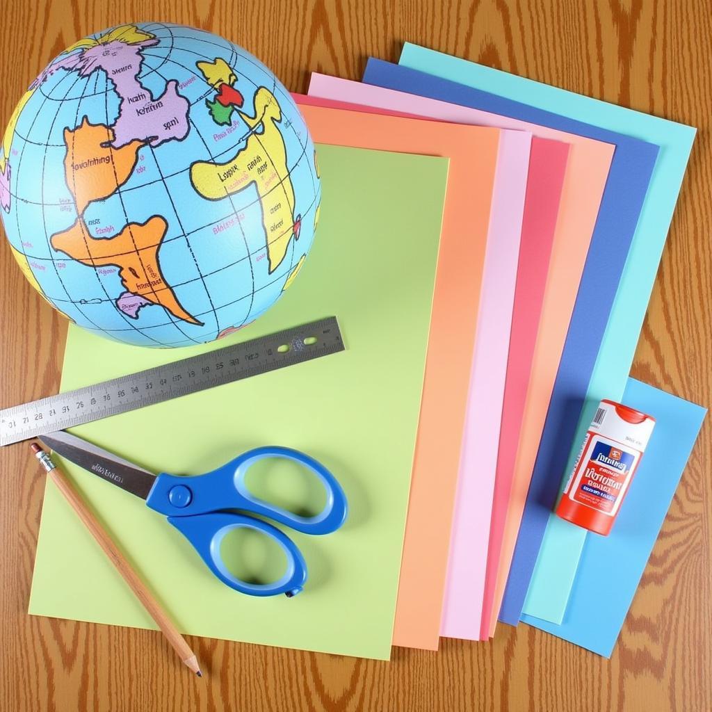 Essential Materials for Paper Globe Crafts