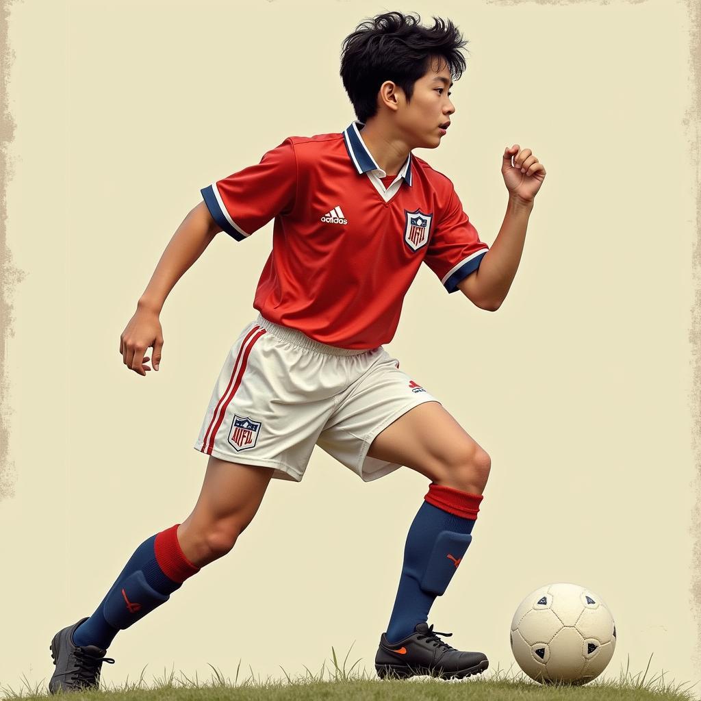 Park Hang-seo in His Early Football Career