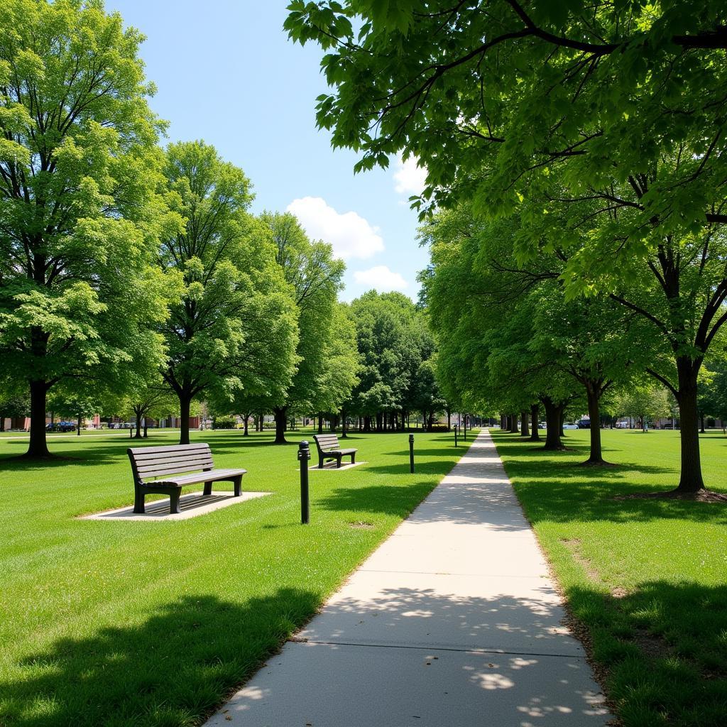 A park near Street 23 in Thu Duc City