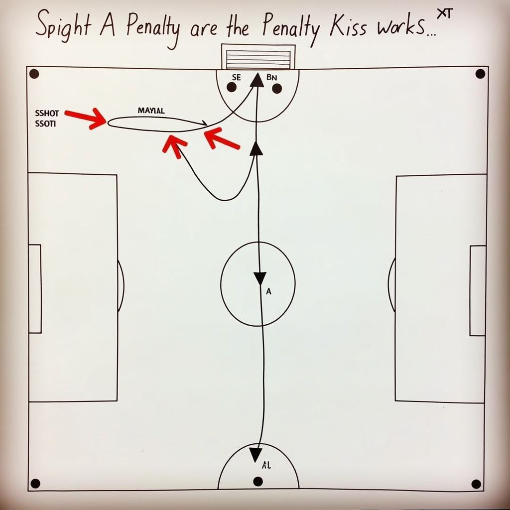  Tactical analysis of a missed penalty