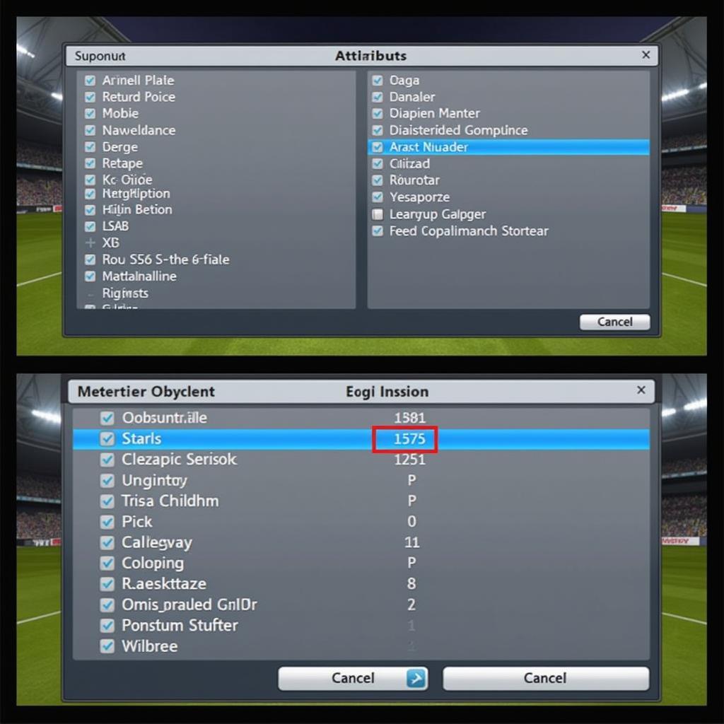 PES 2013 Classic Players Update Screen