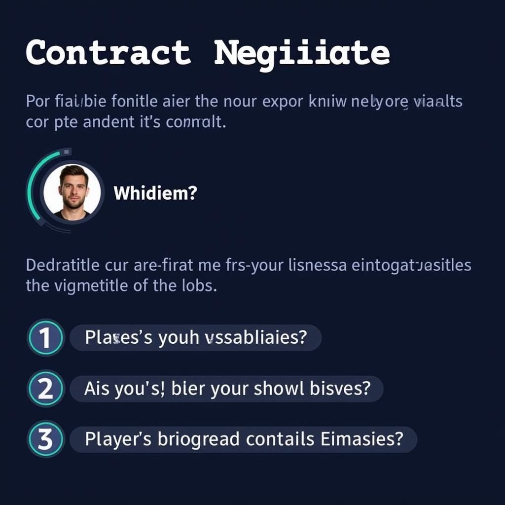 Contract Renewal Negotiation in PES 2018