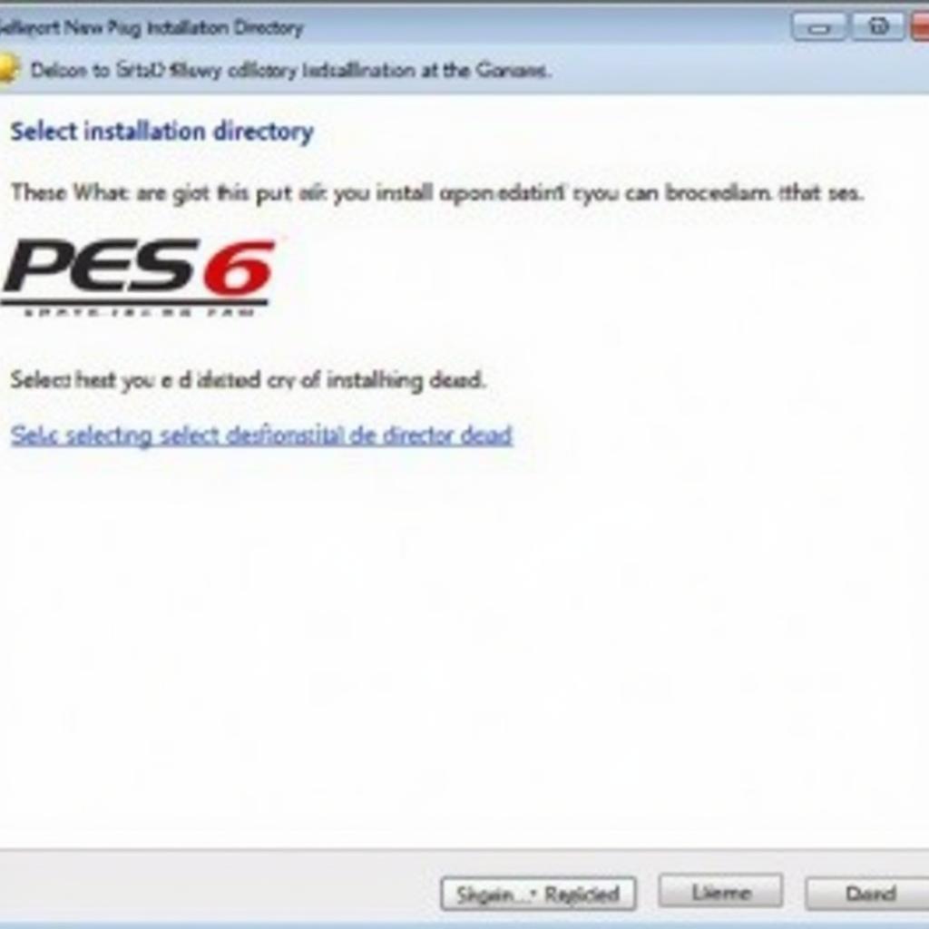 Reinstalling PES 6