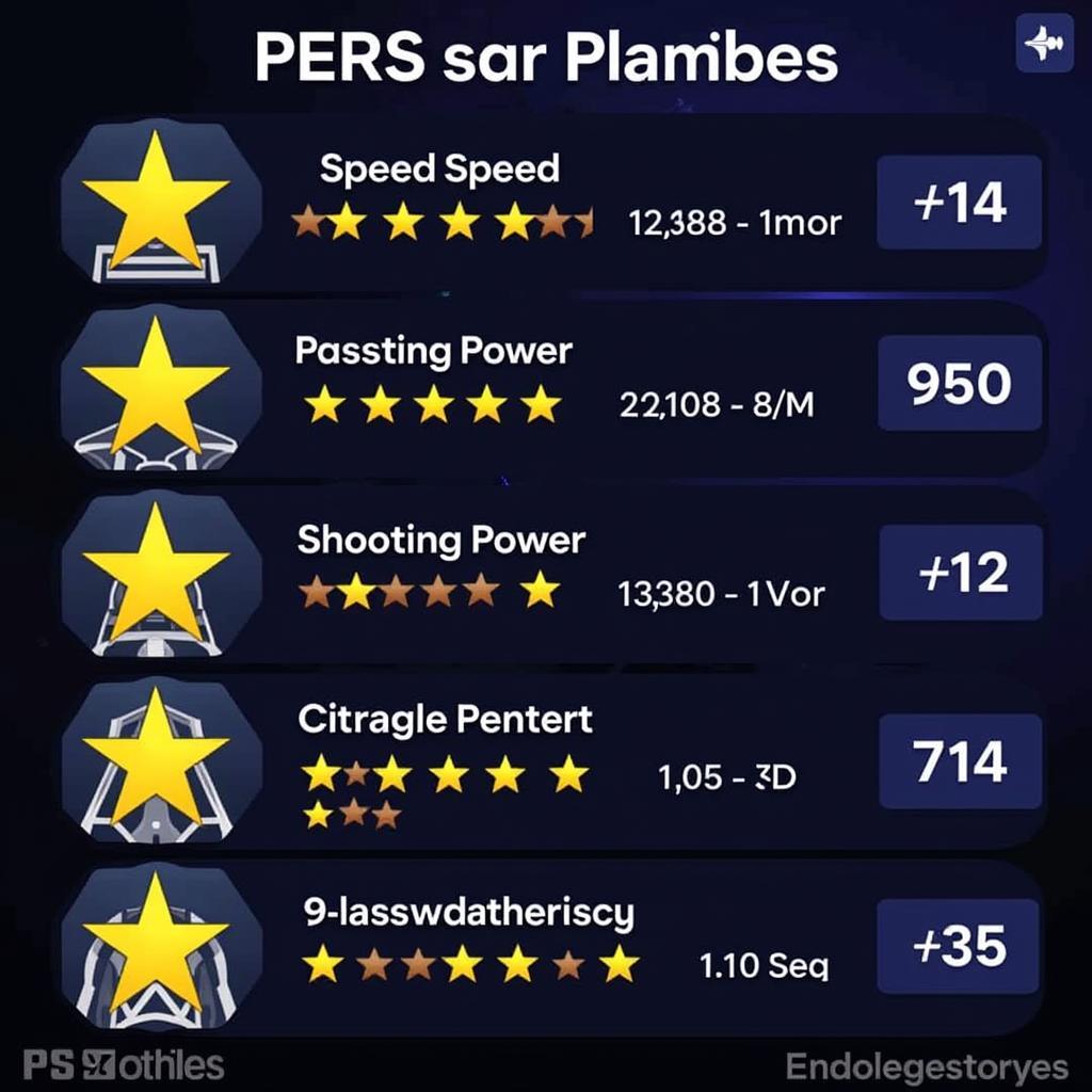 5-star players in PES Mobile