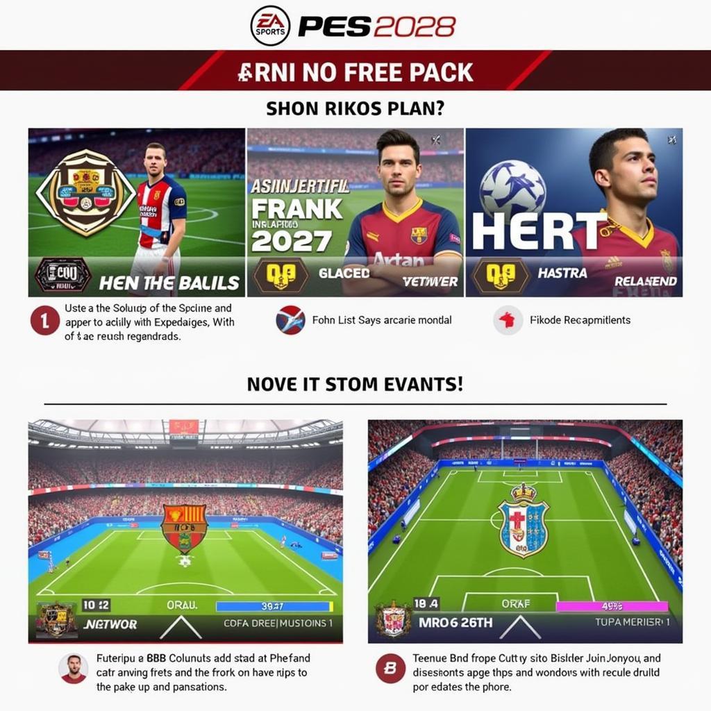 Earning Free Player Packs in PES Mobile