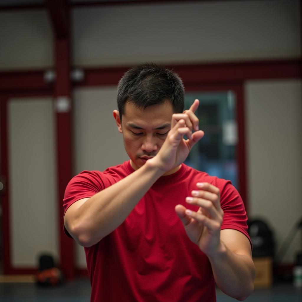 Phan Van Duc training