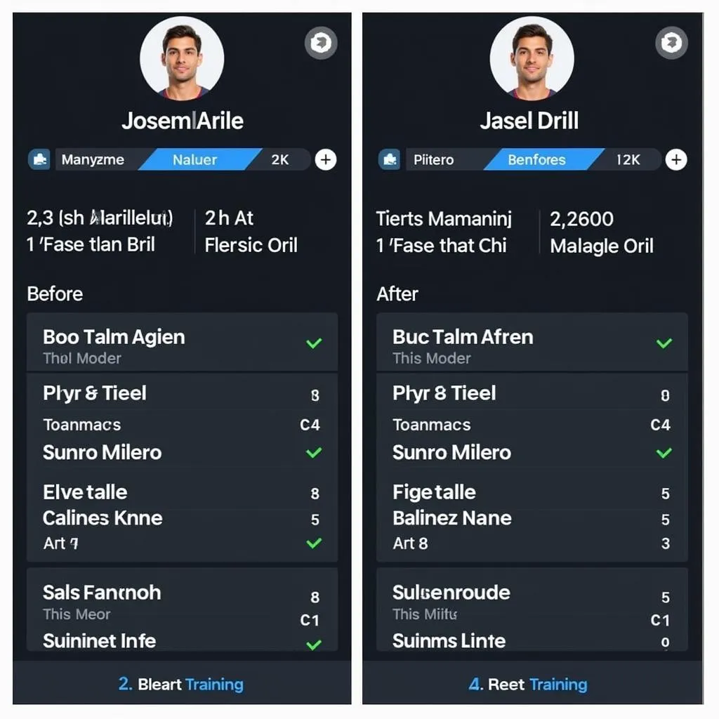 Improved player attributes