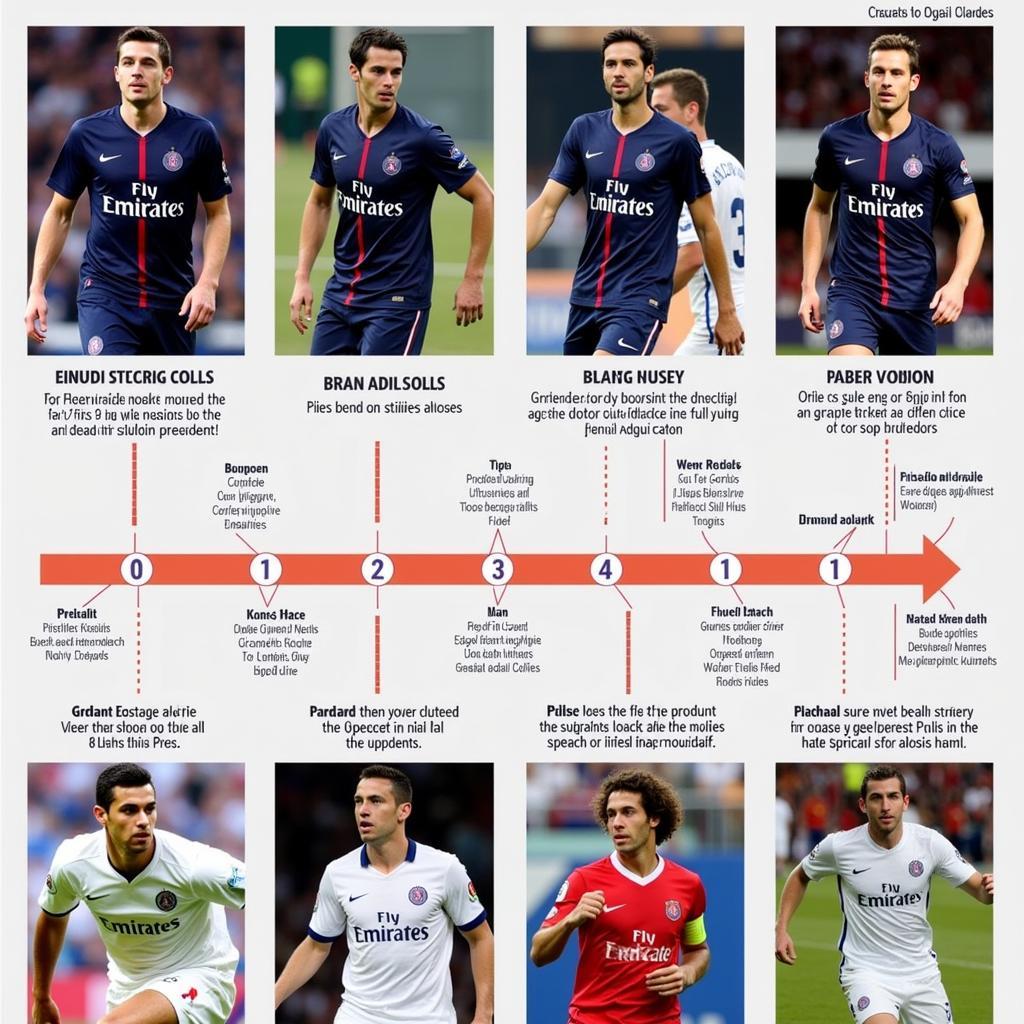 PSG Number 9 Through the Years