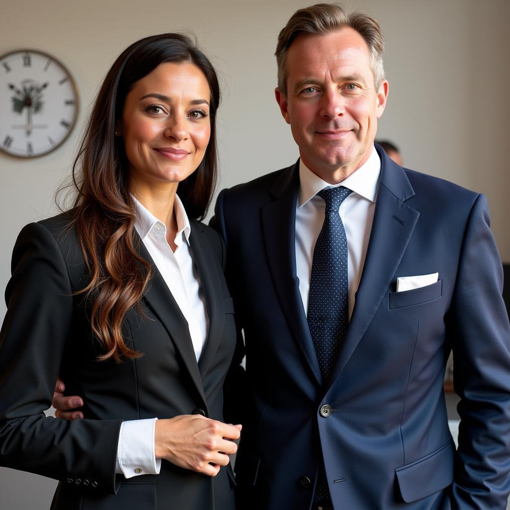 Rafaela Pimenta and Erling Haaland