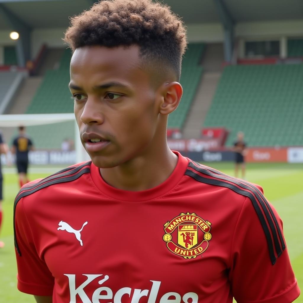 Ravel Morrison at Manchester United Academy