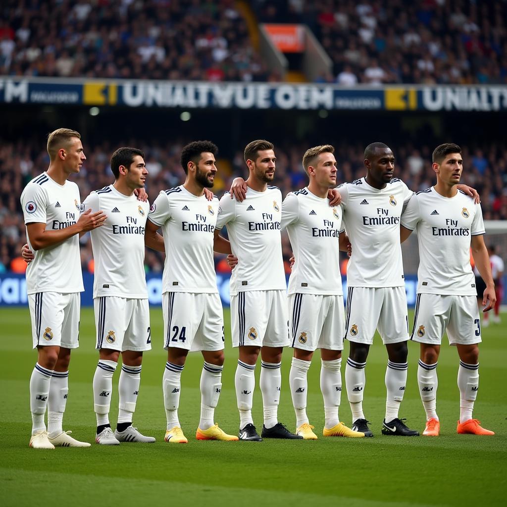 Real Madrid Current Squad Lineup