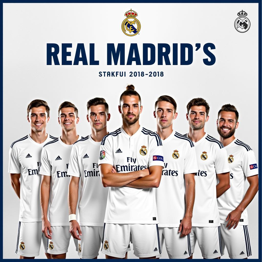 Real Madrid's 2018-2019 Squad Photo