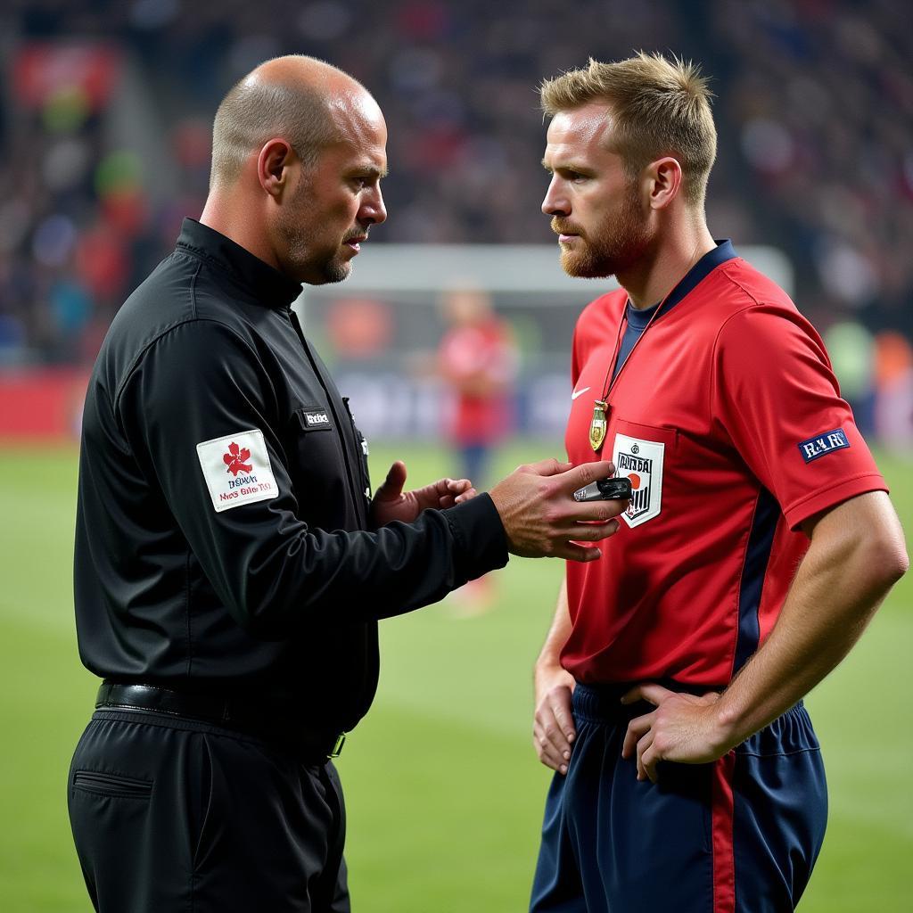 Referee Autograph Demand: Haaland Confronts Referee