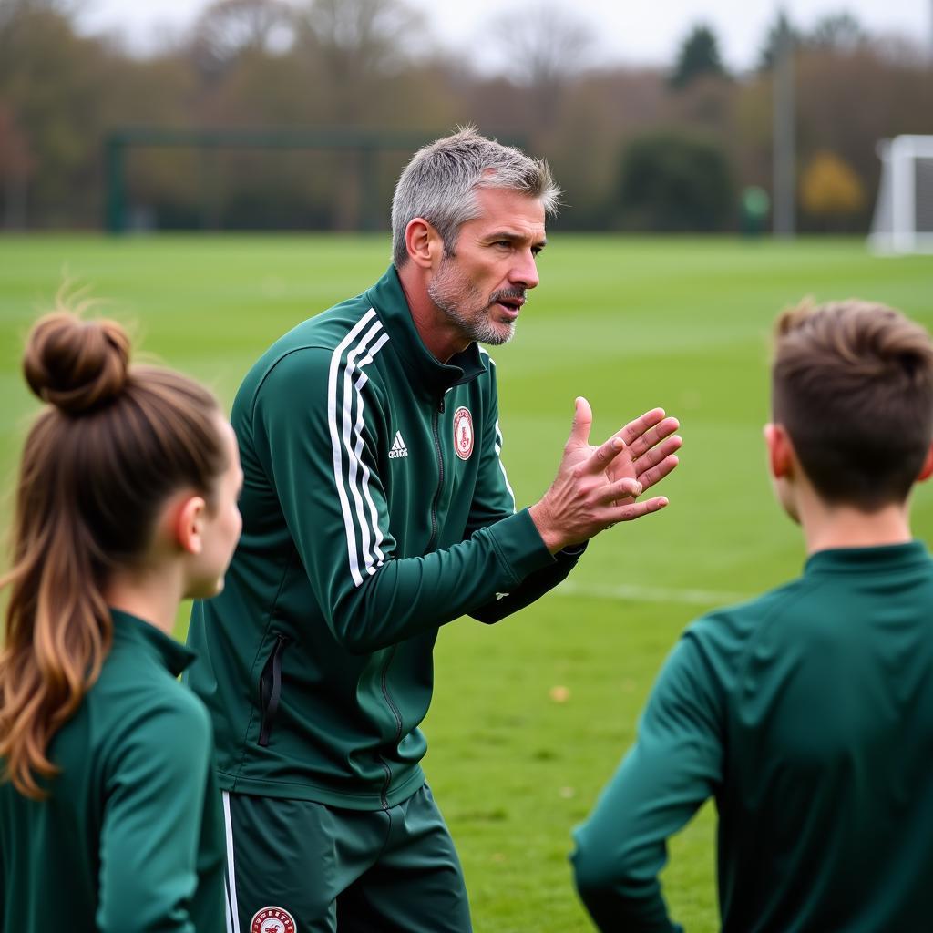 Retiring Footballer Transitions to Coaching Role