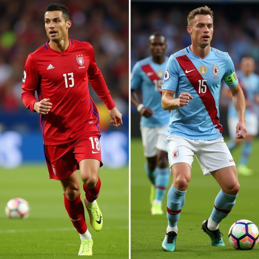 Cristiano Ronaldo vs Haaland: A Battle of Football Titans