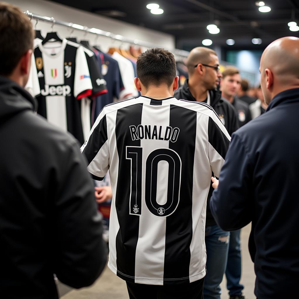 Cristiano Ronaldo Juventus Jersey Sales