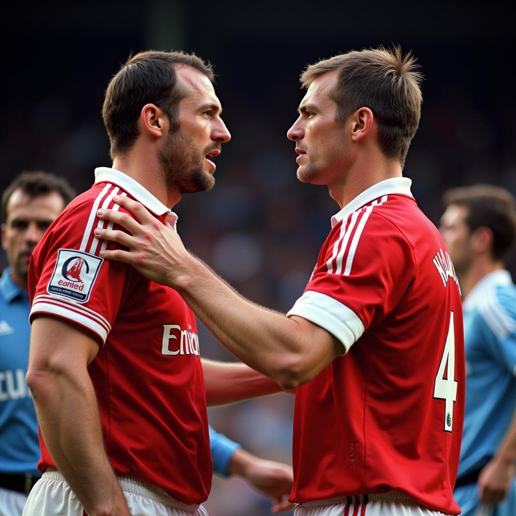 Roy Keane and Alf Inge Haaland confrontation