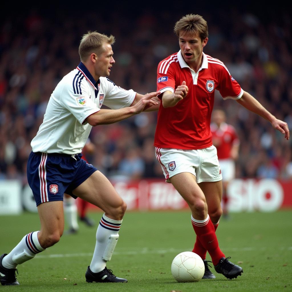 Roy Keane and Alf-Inge Haaland Face Off