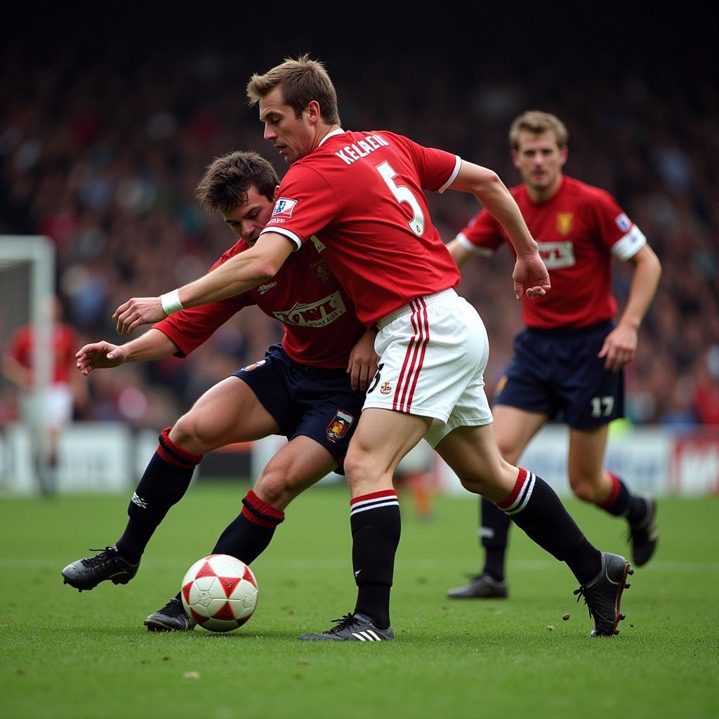 Roy Keane Tackling Alf-Inge Haaland