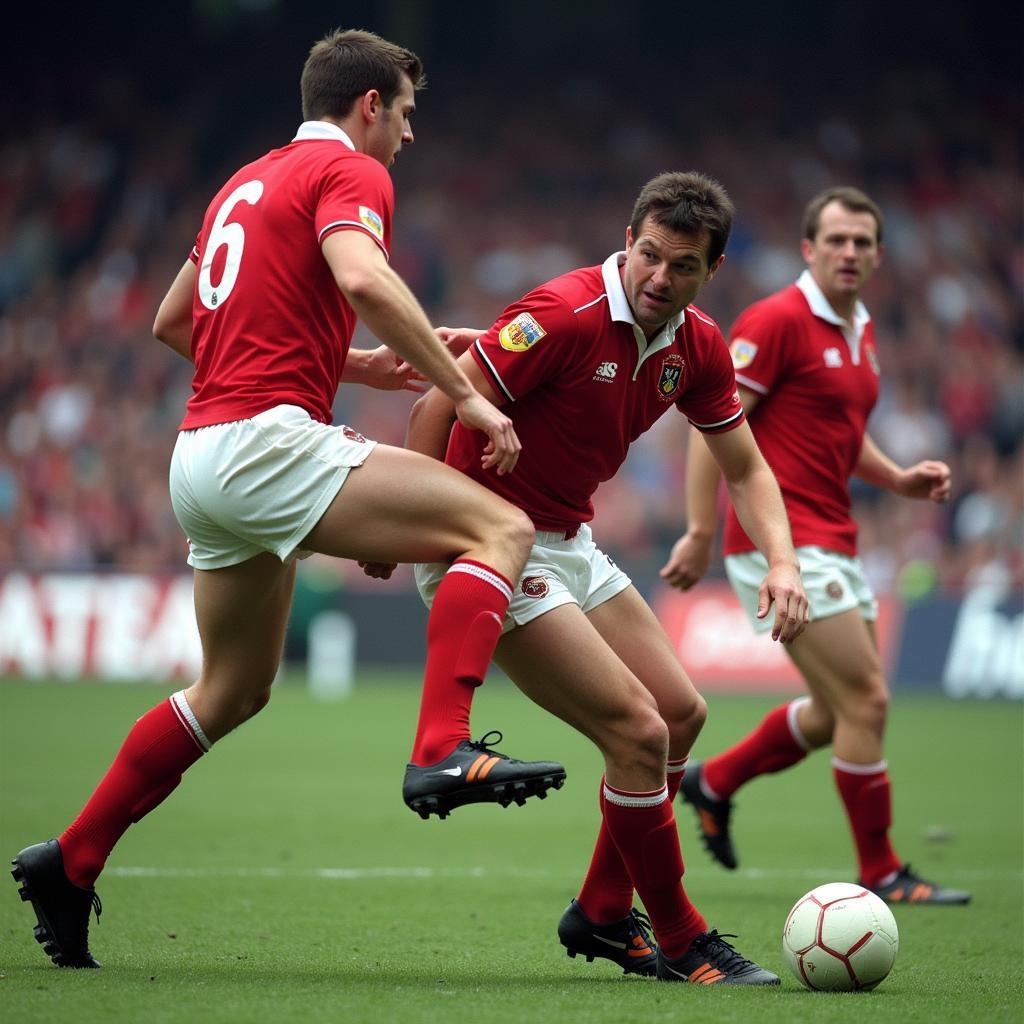 Roy Keane Tackling Alf-Inge Haaland