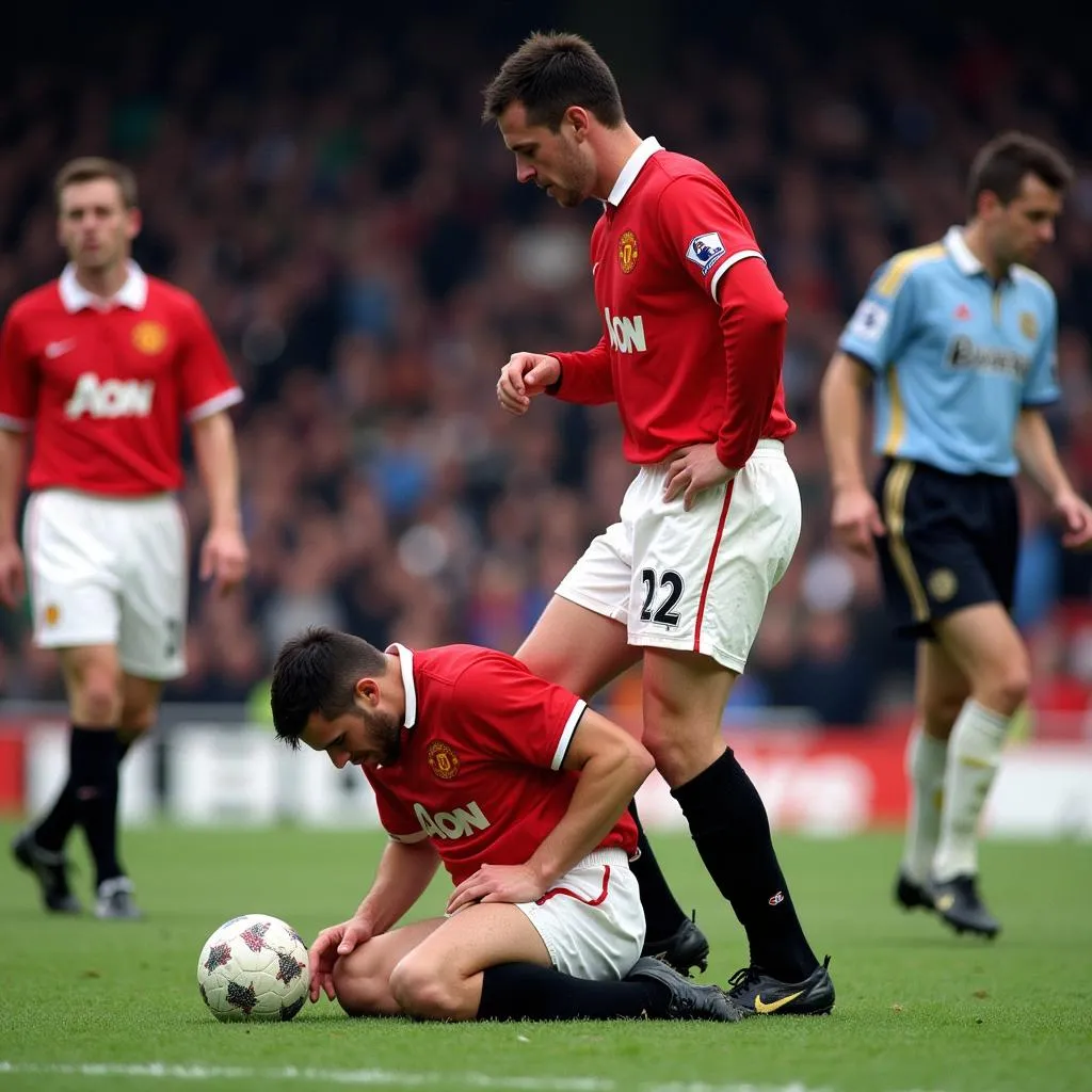 Roy Keane Injury in 1997